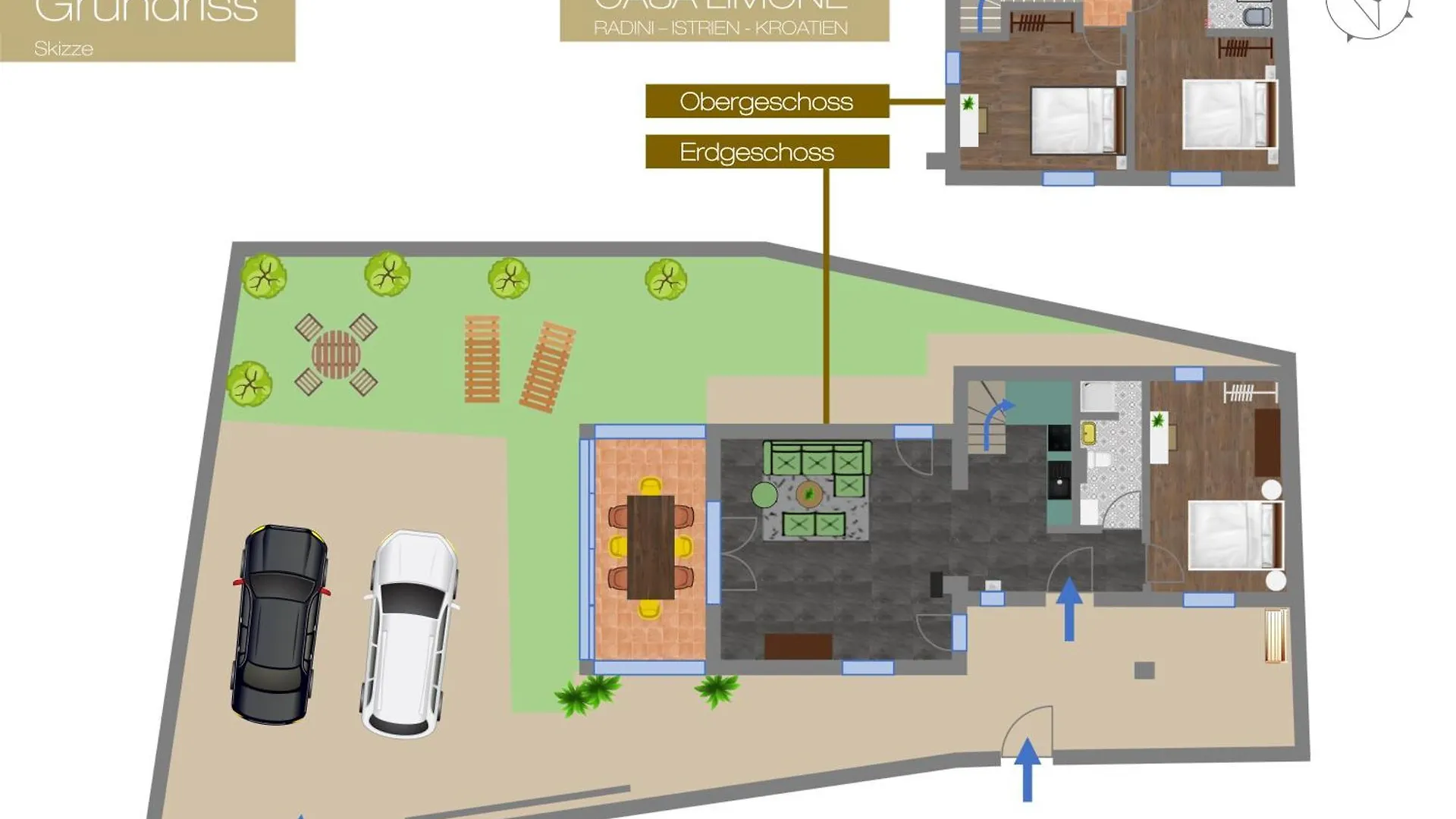 Casa Limone Apartman Radini 0*,  Horvátország